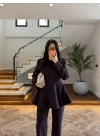 MÜRDÜM VOLAN DETAY CEKETLİ TAKIM - 9224