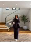 MÜRDÜM VOLAN DETAY CEKETLİ TAKIM - 9224
