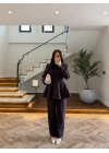 MÜRDÜM VOLAN DETAY CEKETLİ TAKIM - 9224