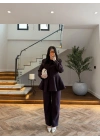 MÜRDÜM VOLAN DETAY CEKETLİ TAKIM - 9224