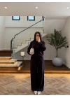 MÜRDÜM YAKA DETAY ASİMETRİK TAKIM-9216