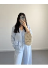NAİA BEBE MAVİ ÖNÜ BAĞLAMALI TAKIM