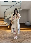NATURAL NAKIŞ ETEK TAKIM -2431
