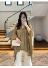 OLİVE BAĞCIKLI PANÇO -5111