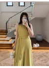 OLİVE CEPLİ KUŞAKLI TULUM -4017