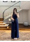 LACİVERT ÖNÜ KUŞAKLI TULUM-3551
