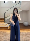 LACİVERT ÖNÜ KUŞAKLI TULUM-3551