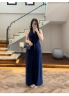 LACİVERT ÖNÜ KUŞAKLI TULUM-3551