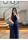 LACİVERT ÖNÜ KUŞAKLI TULUM-3551