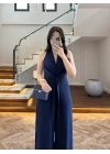LACİVERT ÖNÜ KUŞAKLI TULUM-3551