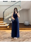LACİVERT ÖNÜ KUŞAKLI TULUM-3551