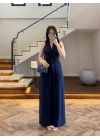 LACİVERT ÖNÜ KUŞAKLI TULUM-3551