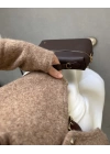 ÖNÜ DÜĞMELİ HIRKA BEJ