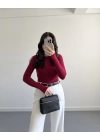 OYSH PARMAK GEÇİRMELİ BODY BORDO