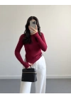 OYSH PARMAK GEÇİRMELİ BODY BORDO