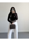 OYSH PARMAK GEÇİRMELİ BODY KAHVE