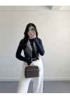 OYSH PARMAK GEÇİRMELİ BODY LACİVERT