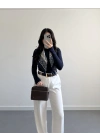 OYSH PARMAK GEÇİRMELİ BODY LACİVERT