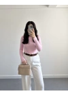 OYSH PARMAK GEÇİRMELİ BODY PEMBE