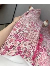 PEMBE ÇİÇEKLİ BOHEM ETEK