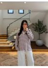 PEMBE POLO YAKA ÇİZGİLİ BASİC -27K-000013