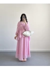 PLN PEMBE PİNTEREST CRUSH ETEK TAKIM