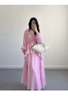 PLN PEMBE PİNTEREST CRUSH ETEK TAKIM
