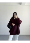 POLO YAKA BORDO PINTEREST PREMİUM KAZAK