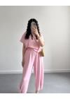 REX PEMBE MODAL KUMAŞ TAKIM