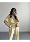 REX SARI MODAL KUMAŞ TAKIM ( ÖN SİPARİŞ)