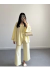 RİO SARI KETEN TASARIM TAKIM