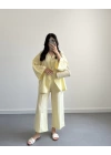 RİO SARI KETEN TASARIM TAKIM