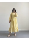 SARI MIDI BOY FİSTO ELBİSE
