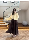 SARI TENSEL DRAPE BLUZ-D31096