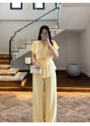 SARI TOKALI BAĞCIKLI TAKIM -3983