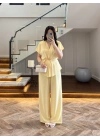 SARI TOKALI BAĞCIKLI TAKIM -3983