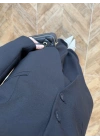 SİYAH CEP DETAY BLAZER TAKIM - 9116