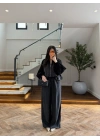 SİYAH GARNİLİ BOMBER PANTOLON TAKIM-51458