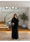 SİYAH MODAL PELERİN SALAŞ TAKIM -27-601