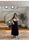 SİYAH ÖN PİLE DETAY ETEK -580653