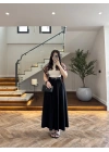 SİYAH ÖN PİLE DETAY ETEK -580653