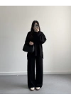 SİYAH SELANİK KUMAŞ TRİKO TAKIM