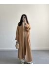 CAMEL UZUN TRİKO HIRKA
