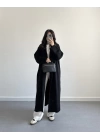 SİYAH UZUN TRİKO HIRKA