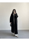 SİYAH UZUN TRİKO HIRKA