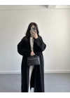 SİYAH UZUN TRİKO HIRKA