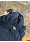 SİYAH YELEK PANTOLON TAKIM-581168