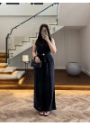 SİYAH YELEK PANTOLON TAKIM-581168