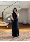 SİYAH YELEK PANTOLON TAKIM-581168