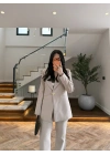 TAŞ GOLD AKSESUARLI BLAZER CEKET-7796